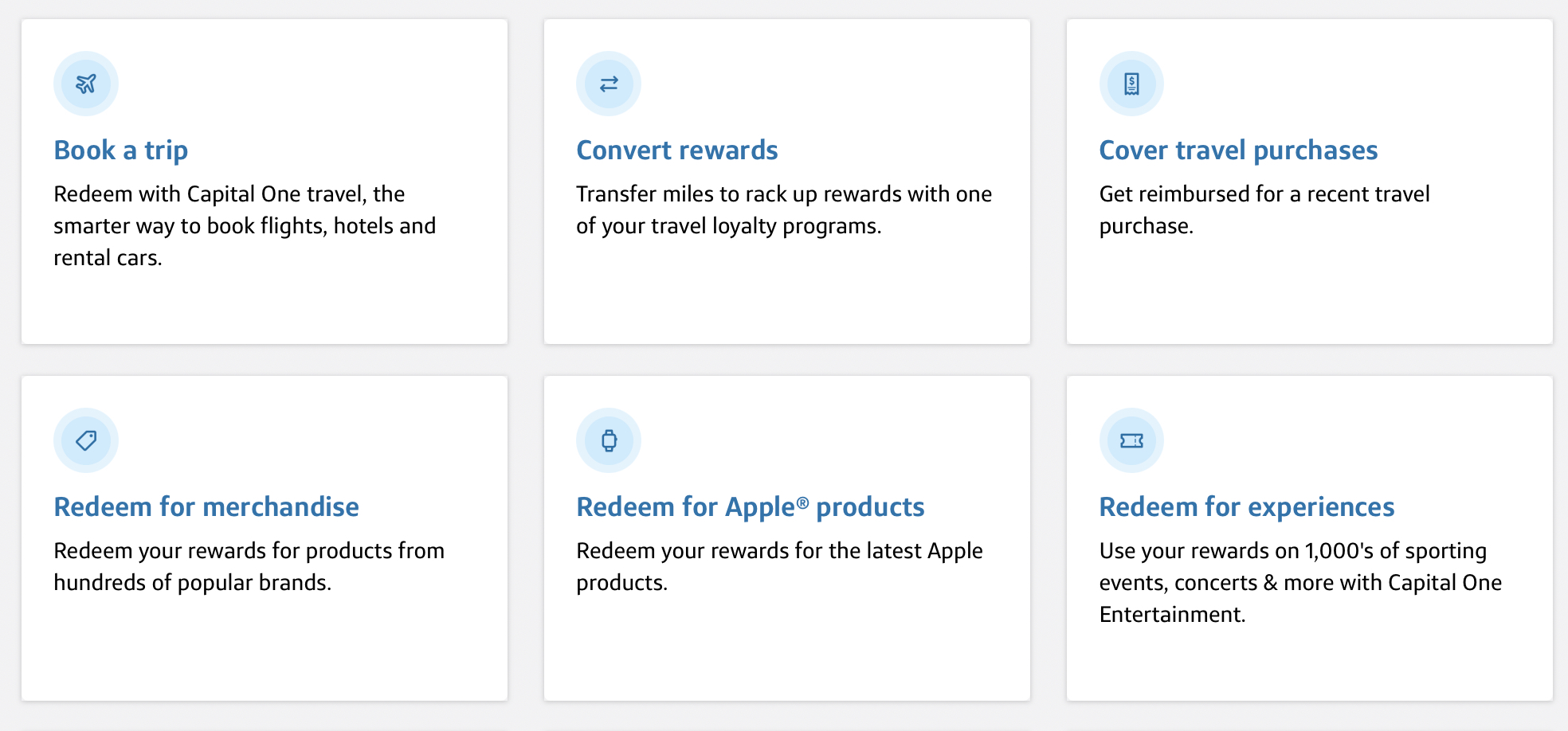 Capital One transfer miles step 2