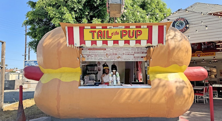Tail 'O the Pup is a Los Angeles landmark.